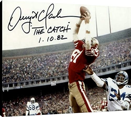 Dwight Clark Metal Wall Art - The Catch Metal - Pro Football FSP - Metal   