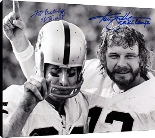 Ken Stabler and Fred Biletnikoff Metal Wall Art - Hof Legends Metal - Pro Football FSP - Metal   