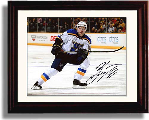 Unframed Vladimir Tarasenko - Autograph Replica Print - St. Louis Blues Unframed Print - Hockey FSP - Unframed   