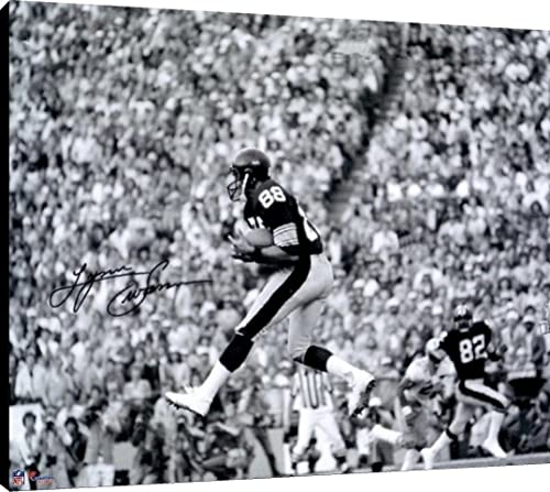 Lynn Swann Canvas Wall Art - Leaping Catch Canvas - Pro Football FSP - Canvas   