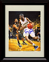 Unframed Caris Levert - Driving to the Rim - Autograph Replica Print - Michigan Wolverines Unframed Print - College Basketball FSP - Unframed   