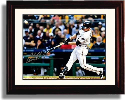 Framed 8x10 Austin Meadows "The Swing" Autograph Replica Print Framed Print - Baseball FSP - Framed   