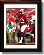 Unframed Wisconsin Badgers - Jonathan Taylor On The Run - Autograph Replica Print Unframed Print - College Football FSP - Unframed   