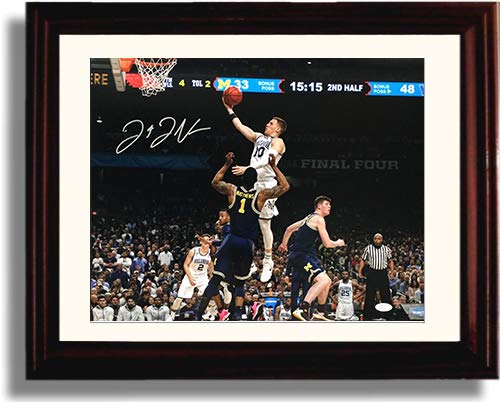 Unframed Villanova Wildcats - 2018 Donte DiVincenzo - Jump Shot Autograph Replica Print Unframed Print - College Basketball FSP - Unframed   