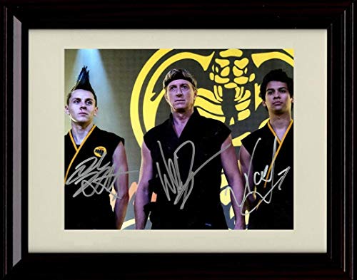 Unframed Cobra Kai Autograph Replica Print Unframed Print - Television FSP - Unframed   