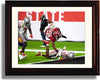 Framed 8x10 Najee Harris "Title Game TD Dive" Alabama Crimson Tide Photo Framed Print - College Football FSP - Framed   