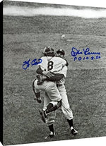 Don Larsen and Yogi Berra Canvas Wall Art - World Series No Hitter Canvas - Baseball FSP - Canvas   