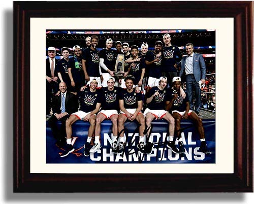 Unframed 2019 National Champions - Kyle Guy Autograph Replica Print - Virginia Cavaliers Unframed Print - College Basketball FSP - Unframed   