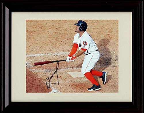 Framed 8x10 Jose Altuve Autograph Replica Print - At Bat Framed Print - Baseball FSP - Framed   