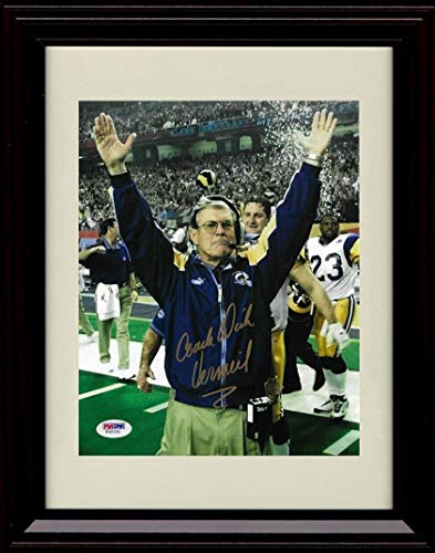 Unframed Dick Vermeil - Championship Coach - Autograph Replica Print Unframed Print - Pro Football FSP - Unframed   