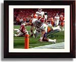 Unframed Kenyan Drake - Alabama "Dive for #16" Autograph Promo Print Unframed Print - College Football FSP - Unframed   