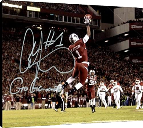 Alshon Jeffery Acrylic Wall Art - Touchdown Grab - South Carolina Gamecocks Acrylic - College Football FSP - Acrylic   