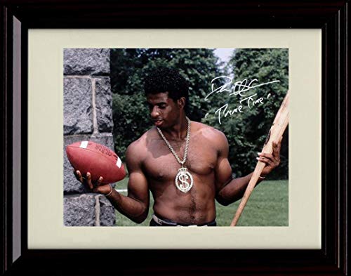 Unframed Deion Sanders - Prime Time - Autograph Replica Print Unframed Print - Pro Football FSP - Unframed   