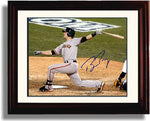 Framed 8x10 Buster Posey"Launching One" Autograph Replica Print Framed Print - Baseball FSP - Framed   