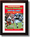 Unframed Who's No. 1 Now? 1985 Penn State Dozier & Florida McDonald SI Autograph PromoPrint Unframed Print - College Football FSP - Unframed   