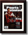 Framed 8x10 King Crimson A. J. McCarron Alabama Football Sports Illustrated Autograph Replica Photo Framed Print - College Football FSP - Framed   