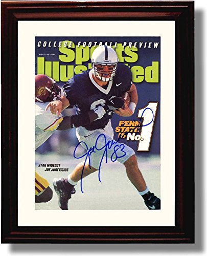 Framed 8x10 Penn State is No. 1" 1997 Joe Jurevicius SI Autograph Promo Print Framed Print - College Football FSP - Framed   
