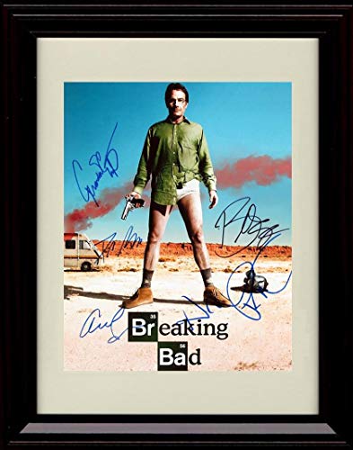 Unframed Breaking Bad Autograph Replica Print Unframed Print - Television FSP - Unframed   