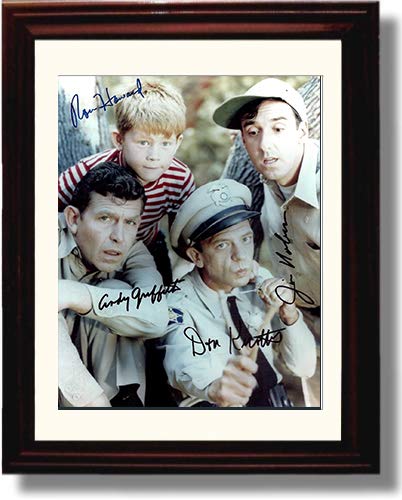 Unframed Andy Griffith Show Cast - Autograph Replica Print Unframed Print - Television FSP - Unframed   