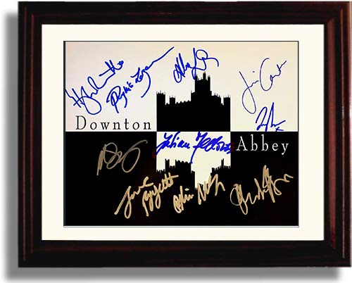 Unframed Downton Abbey - Promo - Cast Signatures - Autograph Replica Print Unframed Print - Television FSP - Unframed   