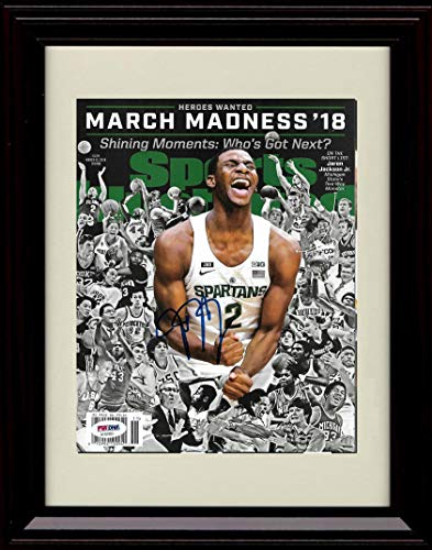 Unframed Jaren Jackson - Michigan State - Autograph Replica Print Unframed Print - College Basketball FSP - Unframed   