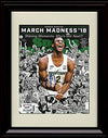 Framed 8x10 Jaren Jackson - Michigan State - Autograph Replica Print Framed Print - College Basketball FSP - Framed   