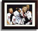 Framed 8x10 Freddie Freeman"Celebration" Autograph Replica Print Framed Print - Baseball FSP - Framed   