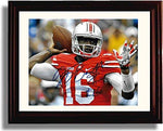 Framed 8x10 Ohio State JT Barrett #16 Autograph Promo Print Framed Print - College Football FSP - Framed   