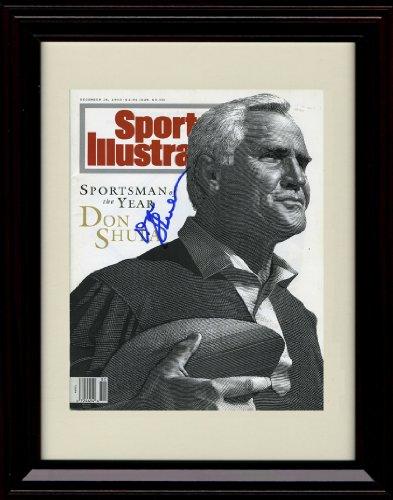 Unframed Don Shula SI SoY Autograph Promo Print Unframed Print - Pro Football FSP - Unframed   