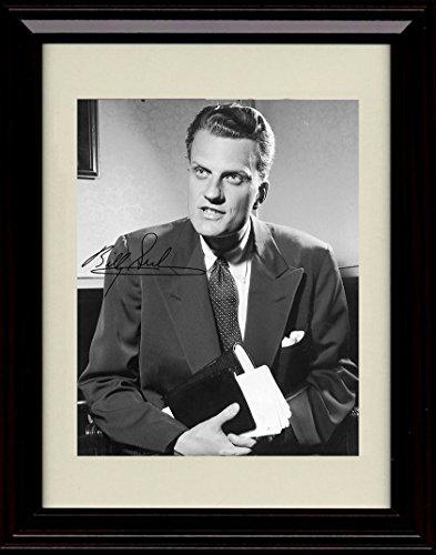 Unframed Billy Graham Autograph Promo Print Unframed Print - History FSP - Unframed   