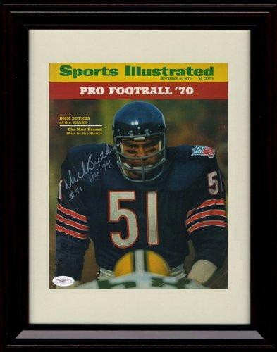 Unframed Dick Butkus - Chicago Bears SI Autograph Promo Print - 9/21/1970 Unframed Print - Pro Football FSP - Unframed   