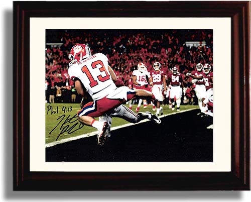 Unframed Clemson Tigers - Hunter Renfrow - Championship Catch Autograph Promo Print Unframed Print - College Football FSP - Unframed   