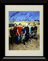 8x10 Framed Smallville Cast Autograph Promo Print - Portrait Framed Print - Television FSP - Framed   