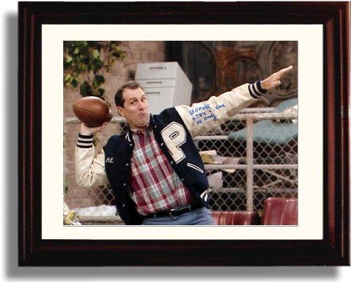 Unframed Ed O Neill Winning TD - Autograph Promo Print - Married With Children Unframed Print - Television FSP - Unframed   