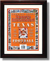 Unframed Vince Young "Texas Football" Commemorative SI Autograph Promo Print Unframed Print - College Football FSP - Unframed   