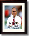 Framed 8x10 Georgia Football Coach Vince Dooley Autograph Photo Print Framed Print - College Football FSP - Framed   