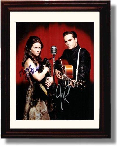 Unframed Cast of Walk the Line Autograph Promo Print - Walk the Line Unframed Print - Movies FSP - Unframed   