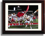 Framed 8x10 Oklahoma Sooners Baker Mayfield "Planting the Flag" Autograph Promo Print Framed Print - College Football FSP - Framed   