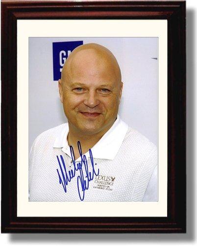 8x10 Framed Michael Chiklis Autograph Promo Print - The Shield Framed Print - Television FSP - Framed   