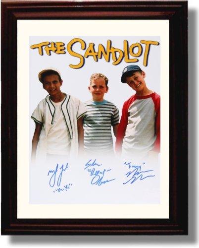 Unframed Cast of Sandlot Autograph Promo Print - Sandlot Unframed Print - Movies FSP - Unframed   