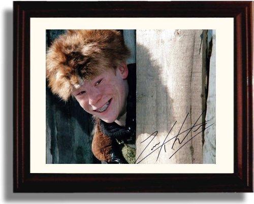 8x10 Framed Zack Ward Autograph Promo Print Framed Print - Television FSP - Framed   