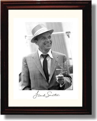 Unframed Frank Sinatra Autograph Promo Print Unframed Print - Music FSP - Unframed   