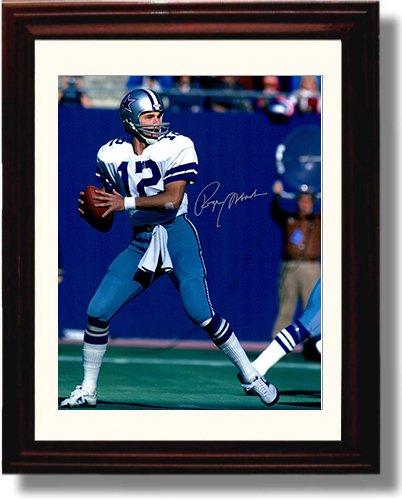 Unframed Roger Staubach - Dallas Cowboys - Legend - Autograph Promo Print Unframed Print - Pro Football FSP - Unframed   