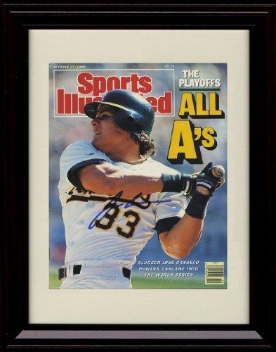 Unframed Jose Canseco SI Autograph Replica Print - Bash Brothers Unframed Print - Baseball FSP - Unframed   