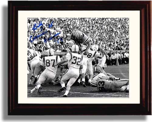 Unframed Billy Cannon Unframed Autograph Promo Print - LSU Tigers Unframed Print - College Football FSP - Unframed   