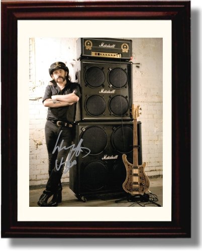 Unframed Lemmy Kilmister Autograph Promo Print Unframed Print - Music FSP - Unframed   