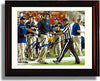 Framed 8x10 Jim Harbaugh - Michigan Wolverines "Sideline Infraction" Autograph Promo Print Framed Print - College Football FSP - Framed   