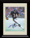 Unframed Walter Payton - Chicago Bears "Sweetness" Autograph Promo Print - HoF RB Unframed Print - Pro Football FSP - Unframed   