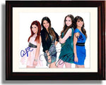 8x10 Framed Victorious Autograph Promo Print - Cast Signed Framed Print - Television FSP - Framed   