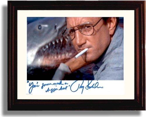 Unframed Roy Scheider Autograph Promo Print - Jaws Unframed Print - Movies FSP - Unframed   